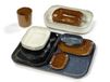 Serax - Merci La Nouvelle Table - Diep Bord M - Wit - 8 stuks