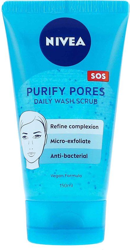 NIVEA Pore Purifying Serie Gezichtsreiniger - Tegen Onzuiverheden - 150 ml