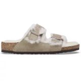 Birkenstock Sandales bébé fille Arizona Shearling Suede Leather/Fur