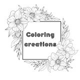 Coloring Creations: Beautiful Floral Combinations and Designs, Butterflies, Birds, A Touch of Nature