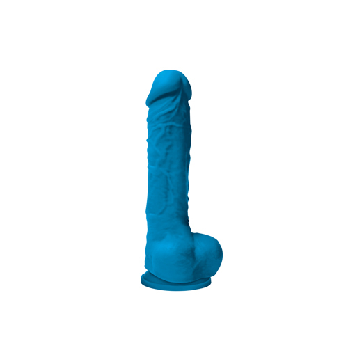 NS Novelties colours pleasure dildo 5 inch blue