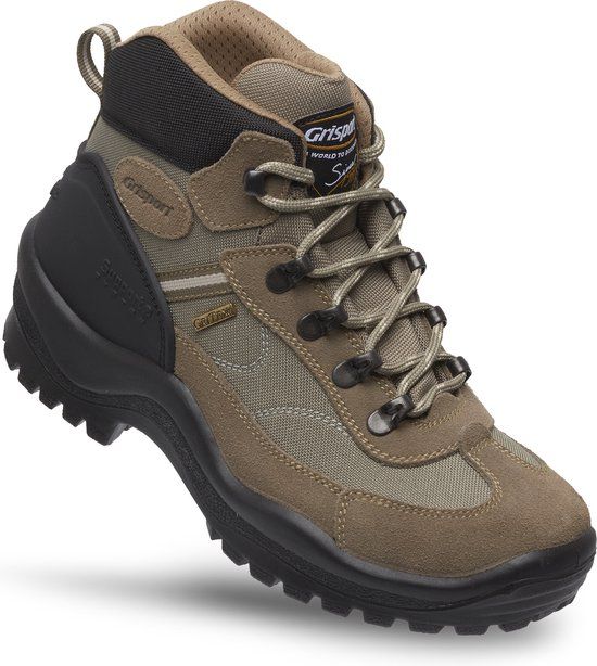 Grisport Torino Mid Unisex Wandelschoenen - Beige - Maat 37