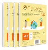 120 Ofituria 120 g A3-vellen 1000 witte vellen, multifunctioneel papier voor school en werkomgeving. Ideaal voor laserprinters, inkjetprinters of kopieerapparaten.