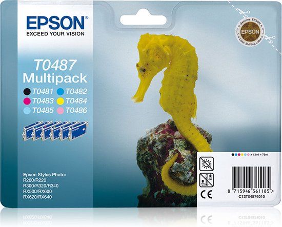 Epson T0487 Inktcartridge Multipack