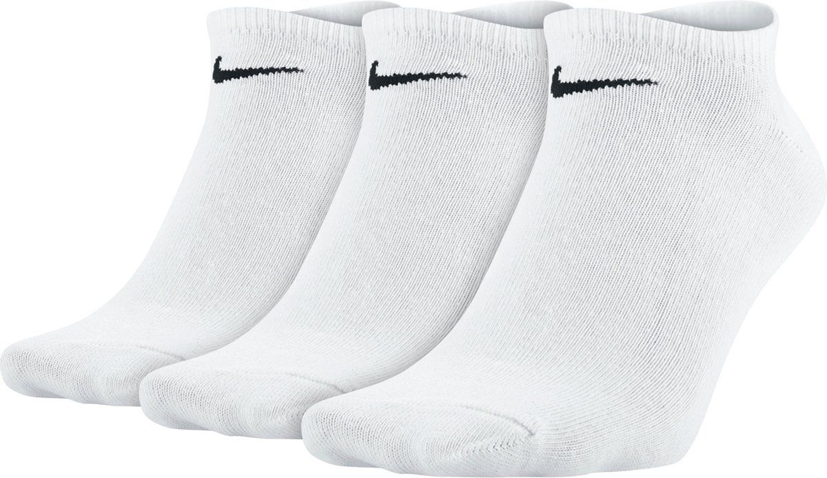 Nike Sport Invisible 3P - Sportsokken - Maat 34-38 - White;Black