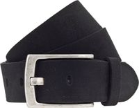 Vanzetti Leren Riem 40mm Leather Belt W90 Black Zwart