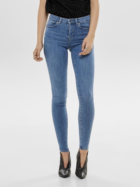 ONLY ONLPOWER LIFE MID SK PUSH REA2981K NOOS Dames Jeans - Maat W S X L 32