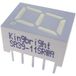 Kingbright affiche 7 segments Vert 10 mm 2.2 V Nombre de chiffres : 1 SA39-11GWA