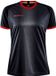 Craft Progress 2.0 Graphic Shirt Korte Mouw Dames - Zwart / Bright Red