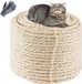 Markenlos Natuurlijk sisal-touw - Alternatief voor krabpalen voor katten - 60 meter - Natuurlijk wit