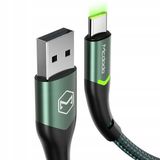 MCDODO Câble USB-C 1m Charge Rapide avec LED - Vert