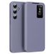 Samsung Étui à rabat Smart Clear View avec fente pour carte pour Galaxy S24+ - Gris Violet