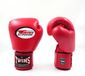 Twins Special BGVL3 Bokshandschoenen – Echt Leer – Muay Thai & Kickboksen – Rood – 10 oz