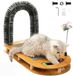 Poteau griffoir multifonctionnel et appareil de massage pour chats