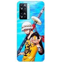 Maniacase Hoesje Oppo A57 4G Anime One Piece Trafalgar D Water Law