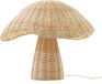 KidsDepot Boletus Table Lamp D40.5x34cm - Natural Rattan - E27