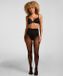 Hunkemöller Panty 15 Denier met Naad Zwart L/XL