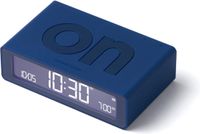 Lexon Design Lexon Flip Mini LR158 ON OFF Oplaadbare ReisWekker - donker blauw