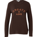 s.Oliver T-shirt Marron foncé Taille : 34
