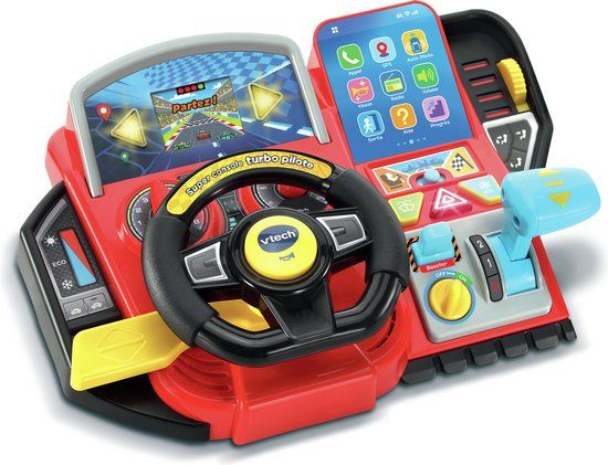 VTech Super Console Turbo Pilot Educatief Spel