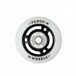 FAMUS Roue 3 rayons 64mm 92A Noir Blanc [x4]