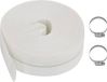 vidaXL - Platte slang - 2'' - 25 m - PE - Wit