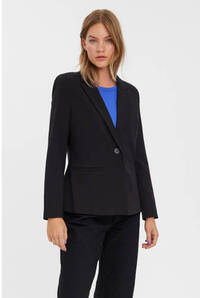 VERO MODA VERO MODA regular blazer VMSANDY zwart