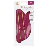 Tulip KS-800300 breinaalden, bamboe, beige, 80 cm x 3 mm