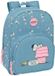 Snoopy Sac à dos enfant Fun - Bleu - Polyester - 34 x 26 x 11 cm