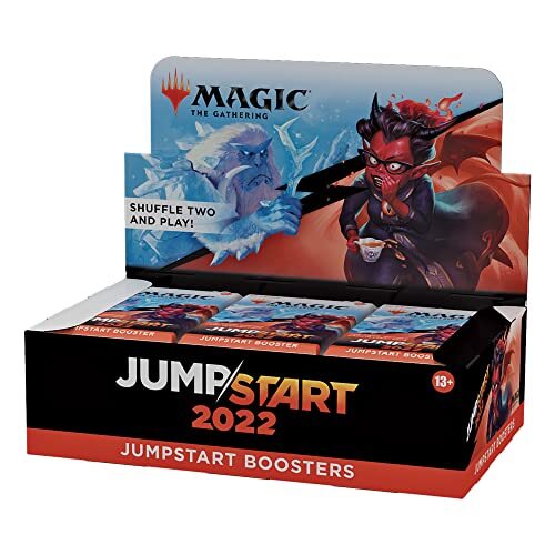 Magic: The Gathering Magic The Gathering D0885000: De Jumpstart 2022 Booster Box, 2-speler Quick Play,multi kleuren