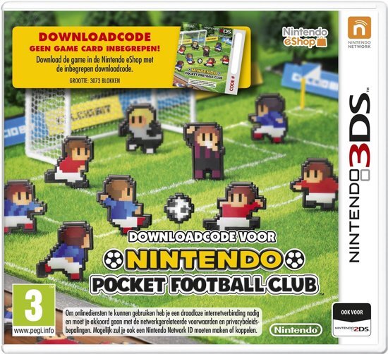 Nintendo Pocket Football Club (Download Code) Nintendo 3DS