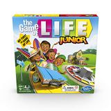 Hasbro Gaming The Game of Life Junior Board Game for Kids vanaf leeftijd 5, spel voor 2 tot 4 spelers