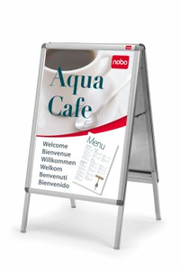 Nobo A-FRAME A1 Aluminium - Zilver