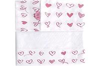 TI TIN Set vellen Harten voor 80 x 130 cm. 100% katoen