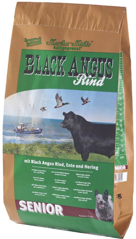 Markus-Mühle Black Angus Senior Hondenvoer - 15 kg