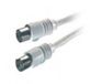 Vivanco 19317 Koaxialkabel 1,2 m Koaxial Weiß