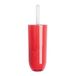 Excelsa Linea Bagno WC-garnituur Ø10,5 x 34 cm in rood, polystyreen, 10,5 x 10,5 x 35 cm