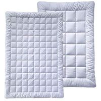 billerbeck AIRFILL®, S20 Duet, 4-seizoenendekbed, 155 x 220 cm, licht zomerdekbed + overgangsdekbed, holle vezelvulling, wit