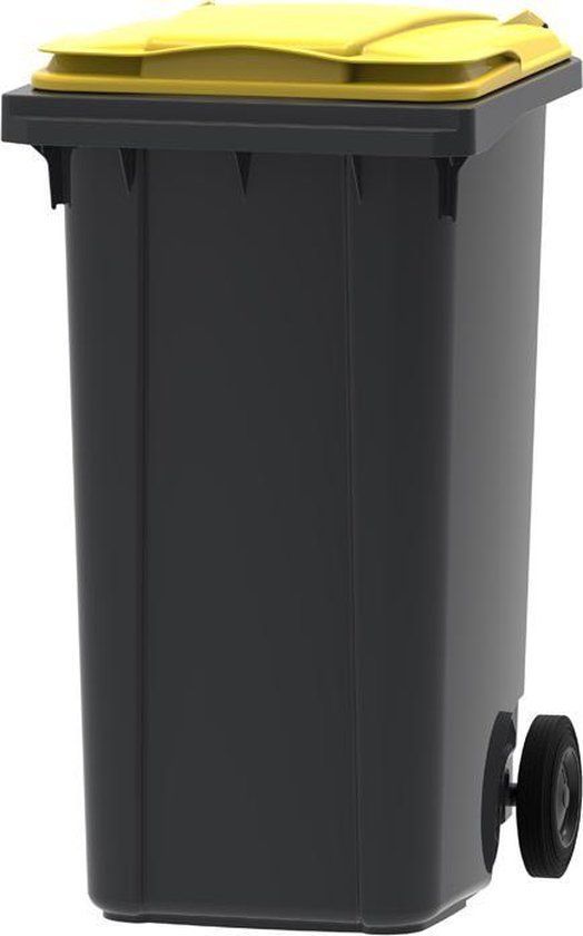 Vepa Bins Mini-container grijs geel 240 liter (VB240000GG)