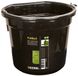 Kerbl Flatback Voer- en wateremmer - Zwart - 20liter