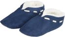 Apollo Spaanse sloffen/pantoffels - dames - donkerblauw - polyester - zachte voering 37-38