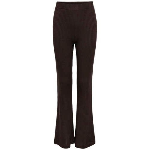 ONLY KIDS ONLY GIRL flared broek - donkerbruin