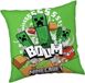 Minecraft TNT BOOM sierkussen 40x40 cm