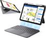 ESR Toetsenbord Hoes Geschikt voor iPad 11 (2025) / 10.9 (2022) | Flex Book Case | Magnetisch Afneembaar Toetsenbord | Beschermhoes met Standaard | Grijs