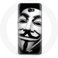 Maniacase Hoesje voor Samsung Galaxy A3 2016 Wij zijn legioen anoniem masker