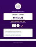 Division Timed Tests: Grades 3–5 Math Workbook: 100 Days of Math Fact Fluency Drills (Facts 1–12), Reproducible Practice Worksheets with Answer Key for Kids Ages 8–11