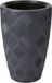 Form Plastic Plantenpot/bloempot Flow Slim - kunststof - antraciet - D40 x H58 cm - met binnenpot - rond