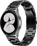 By Qubix - Stalen schakelband - Zwart - Geschikt voor Huawei Watch GT 4 / GT 5 (41mm) & GT 5 Pro (42mm)
