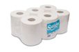 Saten handdoek, cellulose, 2-laags, reliëf, breedte 230, 19 g, 170 m, 6 stuks