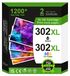 HP 302/304 XL cartouches d'encre, multipack, noir et couleur, compatible